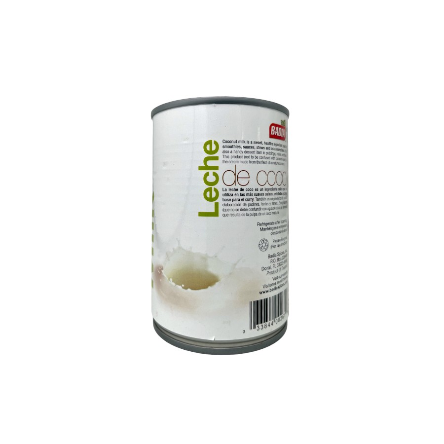 MEZCLADOR DE LICOR BADIA LECHE DE COCO 400 ML