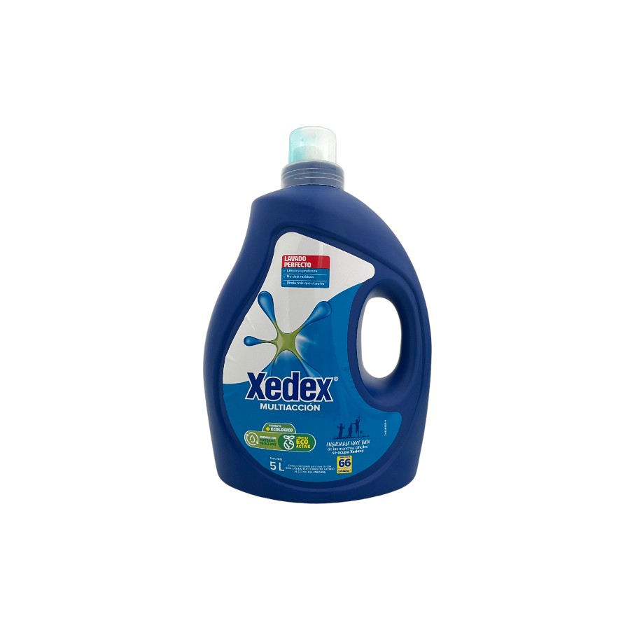 DETERGENTE LÍQUIDO XEDEX FLORAL MULTIACCION 5000ML