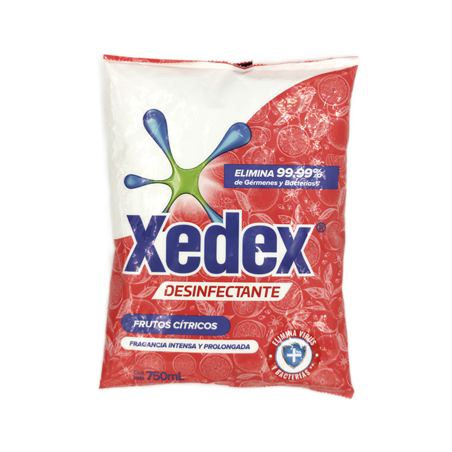 DESINFECTANTE XEDEX FRUTOS CITRICOS 750ML