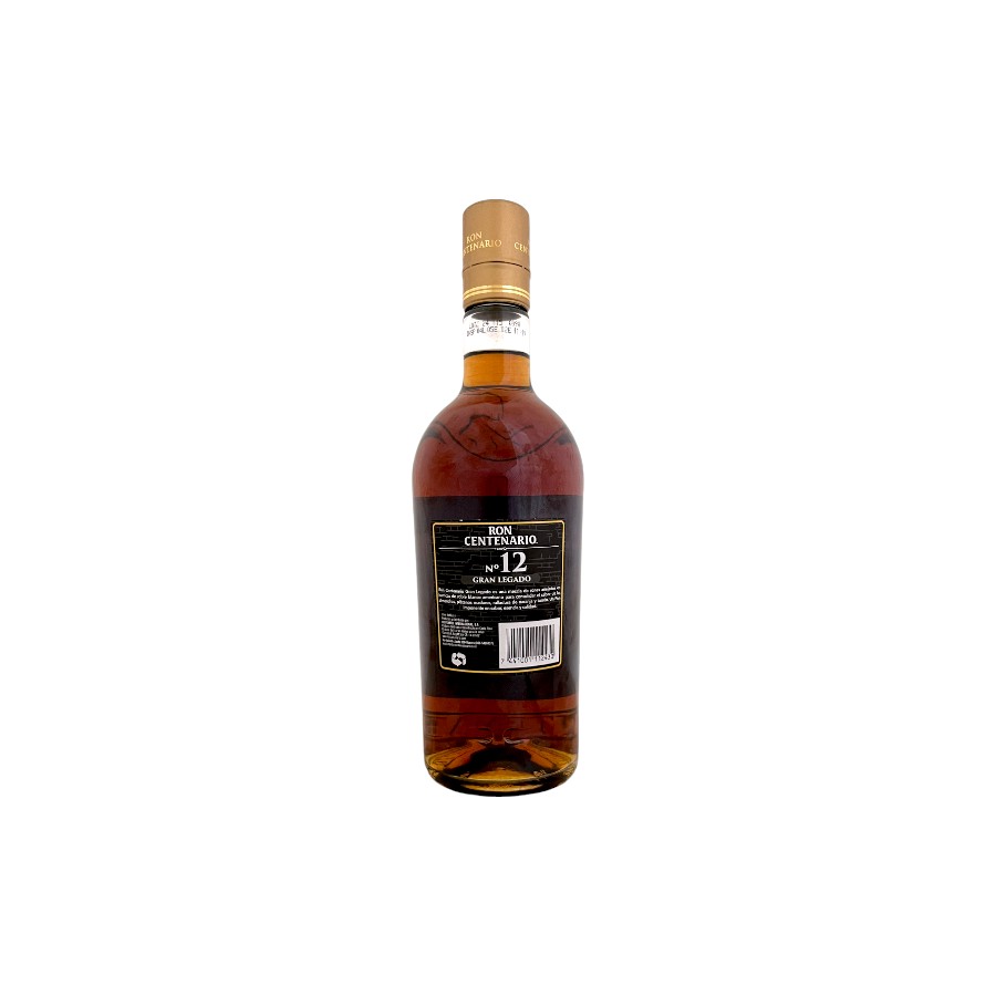 RON CENTENARIO 12 AÑOS 750 ML