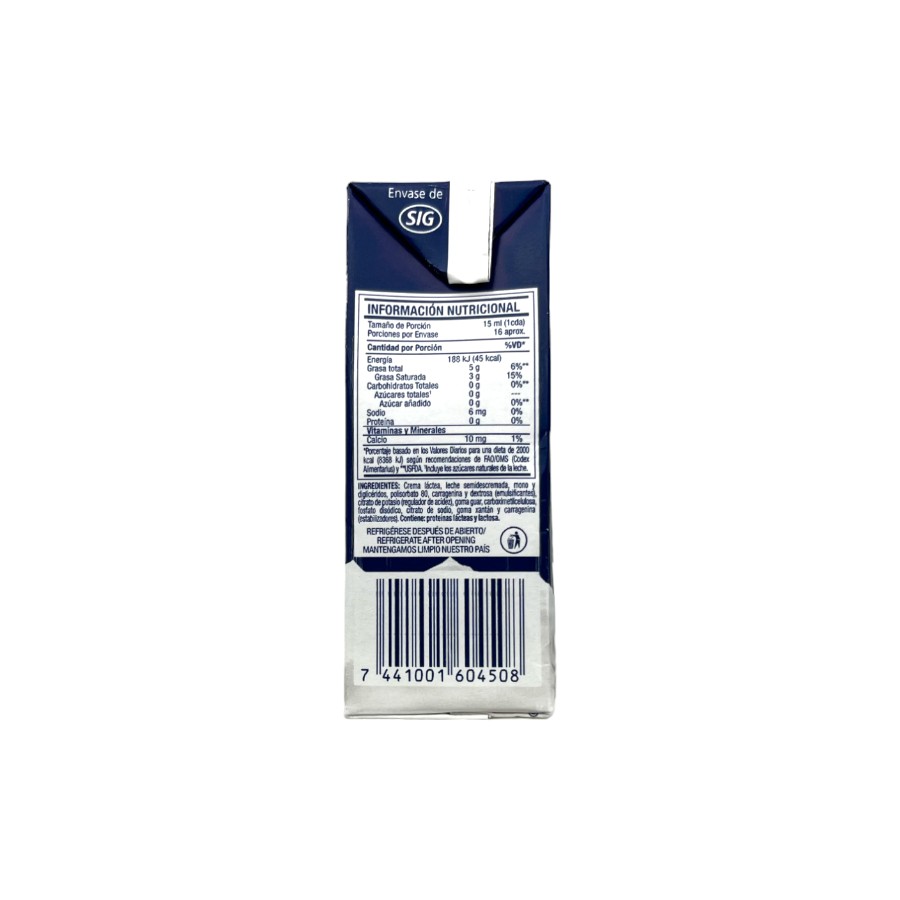 CREMA DULCE DOS PINOS 250ML