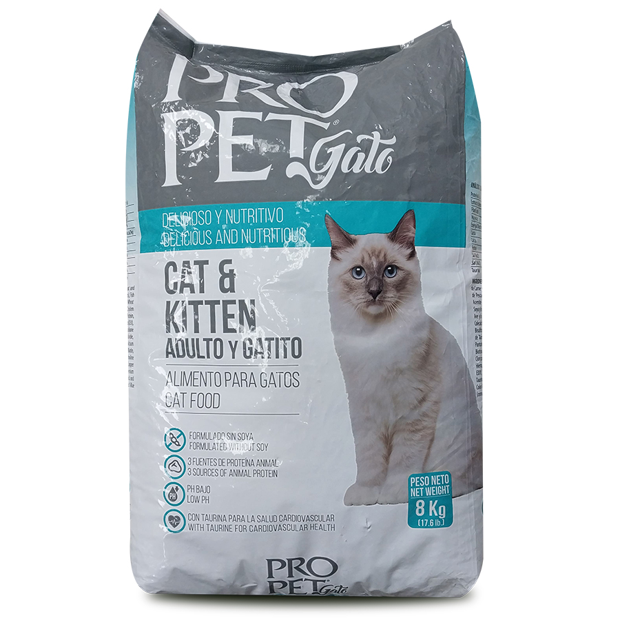 その他 Gato ALIMENTO PARA GATO PRO PET ADULTO Y GATITO 8000 G