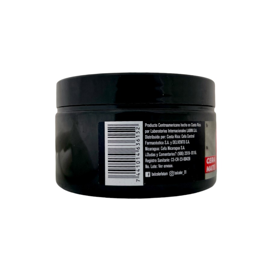 CERA PARA CABELLO BELCOLOR MATE 100 G megasuper - Technical View