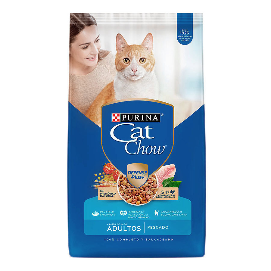 ALIMENTO PARA GATO CAT CHOW ADULTO PESCADO 3000 G