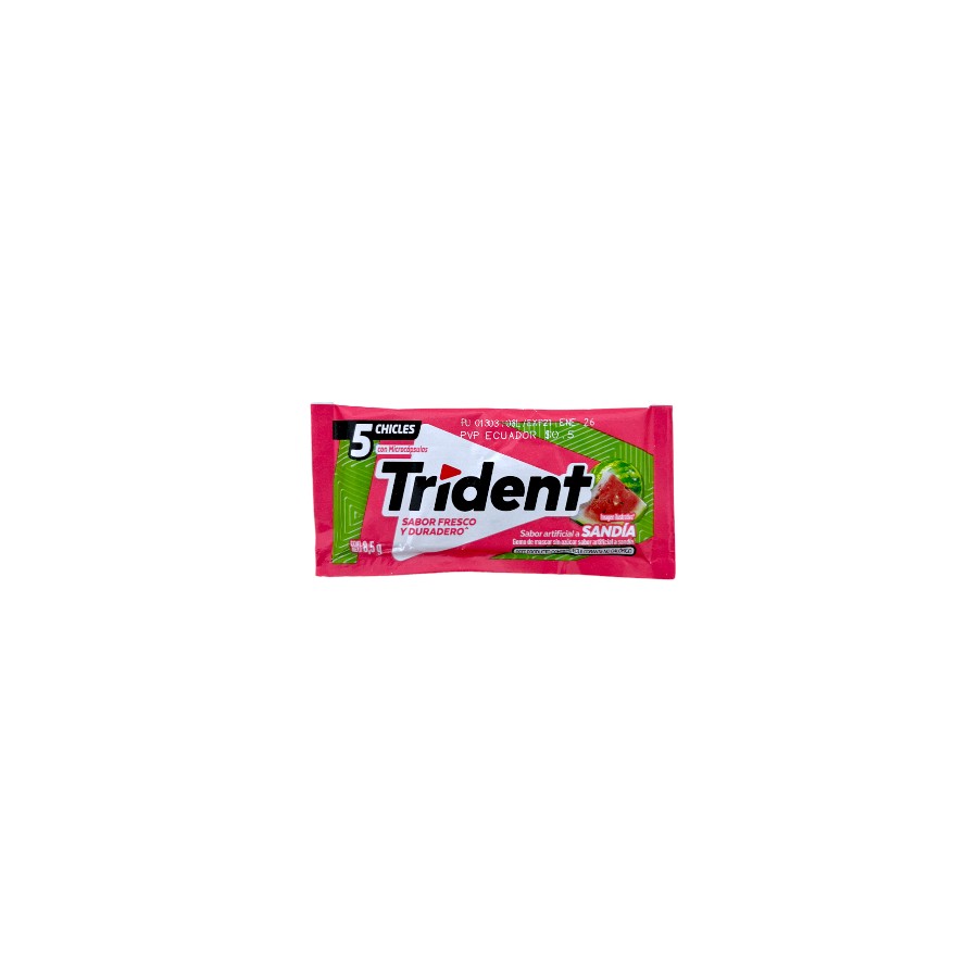 TRIDENT SANDIA 8G CHICLE