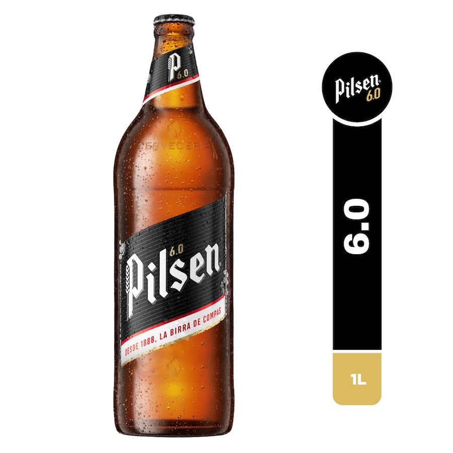 Cerveza Pilsen 6.0 1000 ml