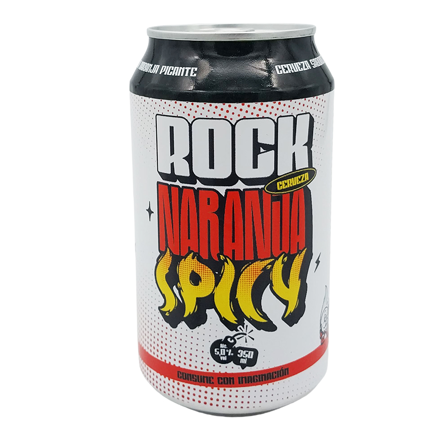 CERVEZA ROCK NARANJA SPICY 350 ML